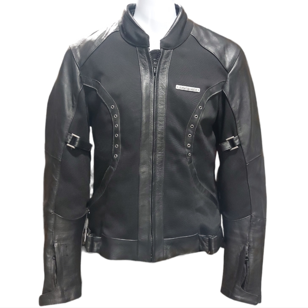 Fieldsheer Womens Phoslite Mesh Padded Motorcycle Jacket With Liner Size 6